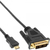 InLine 4043718214358 video cable adapter 1.5 m HDMI Type C (Mini) DVI Black