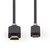 Nedis CVBW34500AT20 HDMI kabel 2 m HDMI Type A (Standaard) HDMI Type C (Mini) Antraciet