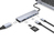 Conceptronic DONN19G notebook dock & poortreplicator Bedraad USB 3.2 Gen 1 (3.1 Gen 1) Type-C Grijs