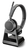 POLY 4220 Office Headset Vezeték nélküli Fejpánt Iroda/telefonos ügyfélközpont Bluetooth Fekete