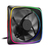 Sharkoon RGB SHARK Lights Számítógép tok Ventilátor 12 cm Fekete