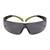 3M 7100078987 biztonsági szemellenző és szemüveg Védőszemüveg Műanyag Fekete, Zöld