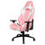 Anda Seat Pretty In Pink Gaming-Sessel Harter Sitz Pink, Weiß