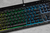 Corsair K55 RGB PRO Tastatur USB QWERTY Nordisch Schwarz