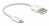 DeLOCK USB data and power cable for iPhone™, iPad™, iPod™ white 15 cm