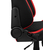 Aerocool CROWNBR Rojo, Silla Gaming Ergonómica, Cojines Ajustables, Cuero Sintético Premium