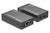 Digitus DS-55517 audió/videó jeltovábbító AV adó- és vevőegység Fekete