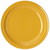 WACA Speiseteller COLORA in gelb, aus Melamin. Durchmesser: 23,5 cm. Bunt und