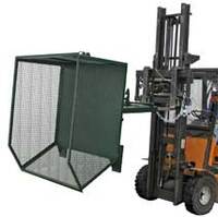 Klappbodenbehälter Gitterbehälter Typ GU-G 1000, 1,00m³, 1640x1280x780mm,Tragl. 500kg, Orange