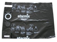 STARMIX FBPE 35 (Pack a 5 Stück) PE - Entleer- und Entsorgungsbeutel "H-Asbest"