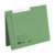ELBA Pendelhefter, DIN A4, 320 g/m² starker Manilakarton (RC), für ca. 200 DIN A4-Blätter, für Amtsheftung, Schlitzstanzung im Vorderdeckel, grün