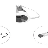 LED-Einbauleuchte modular Konfigurationstype F01R09AM0630L38P