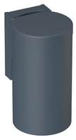 HEWI Abfallbehälter Serie 477, matt zur Kniebetätigung anthrazgr