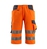 MASCOT® 10016746368817 unisex Warnschutzhose kurz Luton orange, schwarzblau Grö