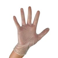 ValueX Vinyl Gloves Clear Large (Pack 100) PP6106