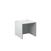 Jemini Reception Modular Desk Unit 800mm White RCM800SBUWH