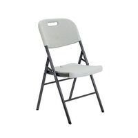 Jemini Lightweight Folding Chair White KF72332