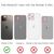 NALIA Klare Neon Handy Hülle für iPhone 12 Pro, Bunt Durchsichtig Case Cover TPU Orange
