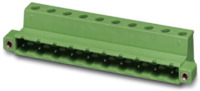 Stiftleiste, 9-polig, RM 7.62 mm, gerade, grün, 1849956
