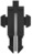 Stiftleiste, 2-polig, RM 3 mm, abgewinkelt, schwarz, 3-794618-2