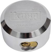 Kasp K50073LD Lakat 73 mm Ezüst Kulcsos zár