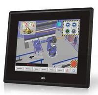 6,5" LCD MONITOR, TOUCH, RESIS, DM-F65A/R, 9~36VDC,