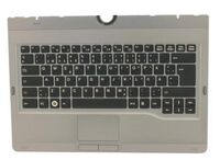 Upper Assy w Keyboard (UK), FUJ:CP613695-XX, Housing base ,