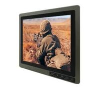 19" Military Grade Display With ITO EMI shielding Glass Touch Displays