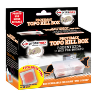 Esca Rodenticida Topo Kill Box Protemax - PROTE030