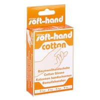 Soft-Hand Cotton Zwirnhandschuhe Servoprax Gr. S/8 (1 Paar), Detailansicht