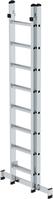 Alu-Mehrzweckleiter 2x8 Sprossen Leiterlänge 4,18m ausgef.Arbeitshöhe bis 5,30 m