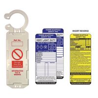 Scaffold/tower tagging system kit