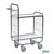 Kongamek order picking trolleys with adjustable shelves, H x W x L - 1120 x 470 x 815 with 2 shelves