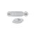 38mm Traffolyte valve marking tags - Grey (101 to 125)