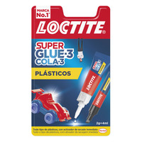 LOCTITE SUPER GLUE-3 PLASTICOS DIFICILES