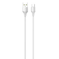 USB to USB-C cable LDNIO LS541, 2.1A, 1m (white)