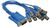 GeoVision GV card kábel szett kék (E52-20820-002)