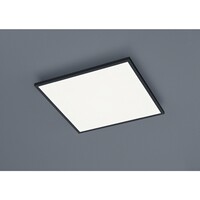 LED Decken-Flächenleuchte RACK, IP20, 40 x 40cm, 21W 2900K 1800lm, CRi >90, dimmbar, mattschwarz