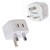2 Port USB Wall Charger 2x USB-C PD 20W High Speed Charging