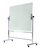 Revolving Double Sided Magnetic Glass Whiteboard 1500x1200mm - GQR0450 DD