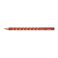 Színes ceruza LYRA Groove háromszögletű vastag velencei vörös
