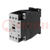 Contactor: 3-polig; NO x3; Ondersteunende contacten: NO; 130VDC