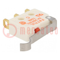 Microswitch SNAP ACTION; 5A/250VAC; SPDT; ON-(ON); Pos: 2; IP40