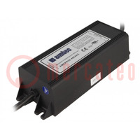 Power supply: switched-mode; LED; 30.7W; 36÷48VDC; 0.64A; IP68