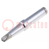 Tip; chisel; 3.2x0.8mm; 370°C; for soldering iron