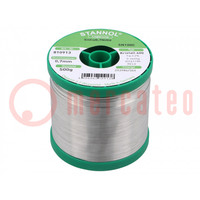 Soldering wire; Sn99,3Cu0,7+NiGe; 0.7mm; 0.5kg; lead free; reel