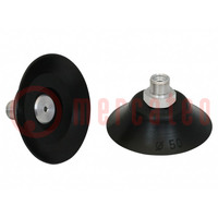 Suction cup; 50mm; G1/8" AG; Shore hardness: 55; 7cm3; 91N; PFYN