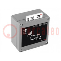 RFID-lezer; 10÷24V; HID,HID iClass; Ethernet,RS485; ABS; 13,56MHz