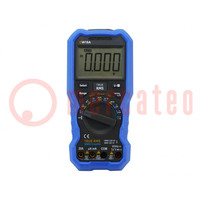 Digitális multiméter; LCD; 3 5/6 digit; 3x/s; True RMS; -50÷400°C