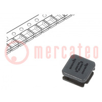 Inductor: wire; SMD; 100uH; 250mA; 2.92Ω; ±20%; 3x3x1.5mm